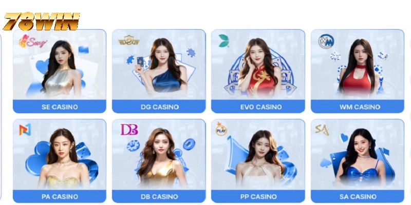 Casino trực tuyến tại nhà cái 78WIN Casino trực tuyến tại nhà cái 78WIN