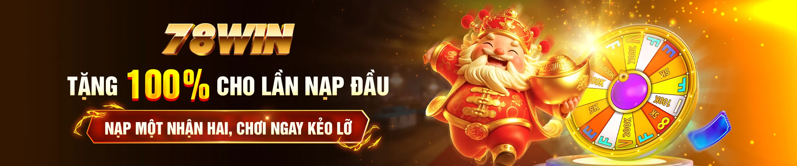 Khuyến mãi x2 tài khoản khi nạp lần đầu 78Win